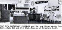 Image # 64057: West Club Exhibitor Booth 
(The Paris Coin Machine Fair, May 13-28, 1967.The Billboard, Jun-24-1967, page 67)