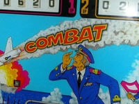 Image # 29392: Combat Backglass - Detail