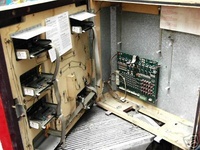 Image # 33648: Earth Wind Fire Inside Backbox 
(Circuit boards are missing in this view.)
