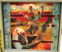 Image # 44293: Space Hawks Illuminated Backglass