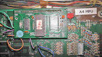 Image # 77405: Space Hawks Inside Backbox - Mem Ex3 Daughter Board
