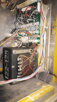 Image # 77408: Space Hawks Inside Backbox - Transformer and Rectifier Board