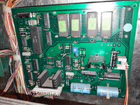 Image # 78694: F1 Grand Prix Inside Backbox - Sound Board 
(Playfield serial number 9796.)