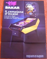 Image # 44911: Dakar Advertising Poster 
(Poster is 680 mm long by 480 mm wide.)