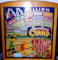 Image # 345: Bowling Champ Backglass