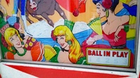 Image # 71987: Bullfight Backglass - Detail 
(Serial number BF-1698.)