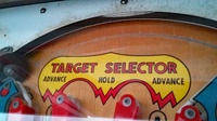 Image # 71989: Bullfight Playfield - Detail 
(Serial number BF-1698.)