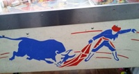 Image # 71998: Bullfight Cabinet - Right 
(Serial number BF-1698.)