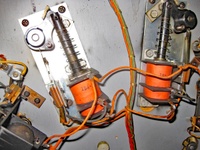 Image # 72006: Bullfight Flipper Mechanisms 
(Serial number BF-1698.)