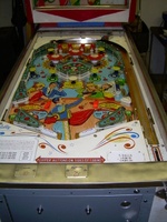 Image # 35239: Bullfight Playfield 
(Serial number BF-1661.)