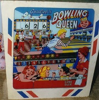 Image # 348: Bowling Queen Backglass