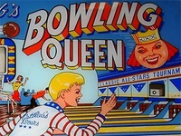 Image # 30340: Bowling Queen Backglass - Detail