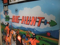 Image # 39382: Big Hunt Illuminated Backglass - Detail