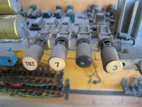 Image # 48872: Lucky Shot Tilt Penalty Selector and Balls Per Play Selector 
(Located inside the backbox.)