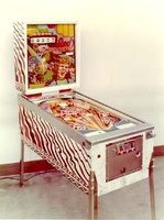 Image # 3683: Red Show Cabinet - Full View