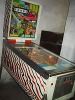 Image # 22679: Red Show Cabinet - Left