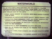 Image # 26717: Waterworld Instruction Card