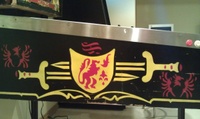 Image # 53906: Black Knight Limited Edition Cabinet - Left 
(Serial number 497514.)