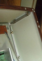 Image # 60789: The Games Sheet Metal Cabinet 
(The wood grain laminate is made of plastic.)