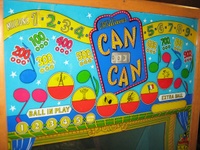 Image # 67387: Can Can Upper Backglass