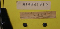 Image # 55498: Las Vegas Model Number and Serial Number 
(Serial number 016855157.)