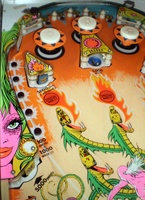 Image # 46790: Dragon Upper Playfield - Detail