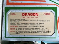 Image # 55903: Dragon Spanish Instruction Card
