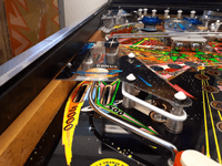 Image # 73432: Space Train Playfield - Detail
