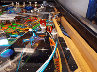 Image # 73433: Space Train Playfield - Detail