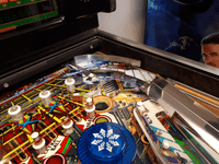 Image # 73429: Space Train Playfield - Detail