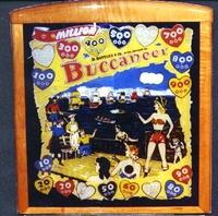 Image # 374: Buccaneer Backglass