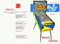 Image # 3594: Beach Games Flyer, Front