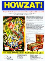 Image # 3597: Dennis Lillee's Howzat! Flyer, Back