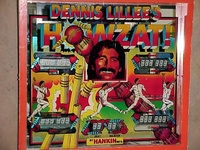 Image # 8672: Dennis Lillee's Howzat! Backglass
