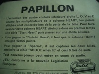 Image # 31334: Papillon Instruction Card