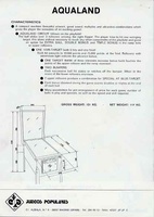 Image # 44888: Aqualand English Flyer - Back