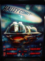 Image # 14964: Halley Comet Illuminated Backglass