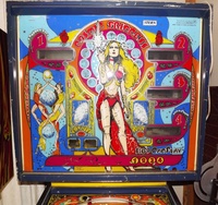 Image # 67037: Cosmic Princess Backglass - Has Licensing Information 
(Serial number 10433.)