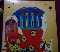 Image # 50184: Aladdin's Castle Blank Upper Playfield