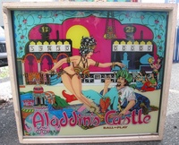 Image # 14427: Aladdin's Castle Backglass