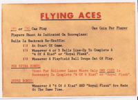 Image # 81793: Flying Aces Instruction Card