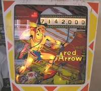 Image # 36535: red Arrow Illuminated Backglass