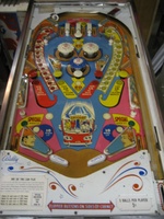 Image # 40720: Bus Stop Playfield 
(Serial number 'BS 1494'.)