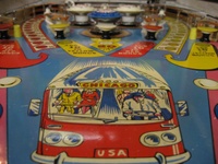 Image # 40721: Bus Stop Playfield 
(Serial number 'BS 1494'.)