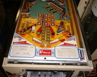 Image # 51983: Butterfly Lower Playfield 
(This game was freshly removed from the manufacturer's original shipping container.)