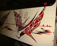 Image # 51986: Butterfly Cabinet - Left 
(This game was freshly removed from the manufacturer's original shipping container.)