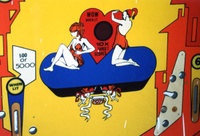 Image # 68764: Lovers Playfield - Detail - Blue Version 
(Photo was taken in year 2000 in an arcade in Florence, Italy. )