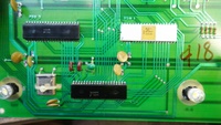 Image # 71802: Fireball Logic Board - Detail 
(From the Series I game with cabinet serial number 4906.)