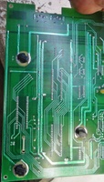 Image # 71804: Fireball Logic Board - Solder Side - Left 
(From the Series I game with cabinet serial number 4906.)