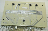 Image # 71808: Fireball Top Playfield Board - Solder Side 
(From the Series I game with cabinet serial number 4906.)